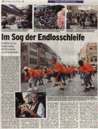 Nürnberger Abendzeitung 2.8.2004